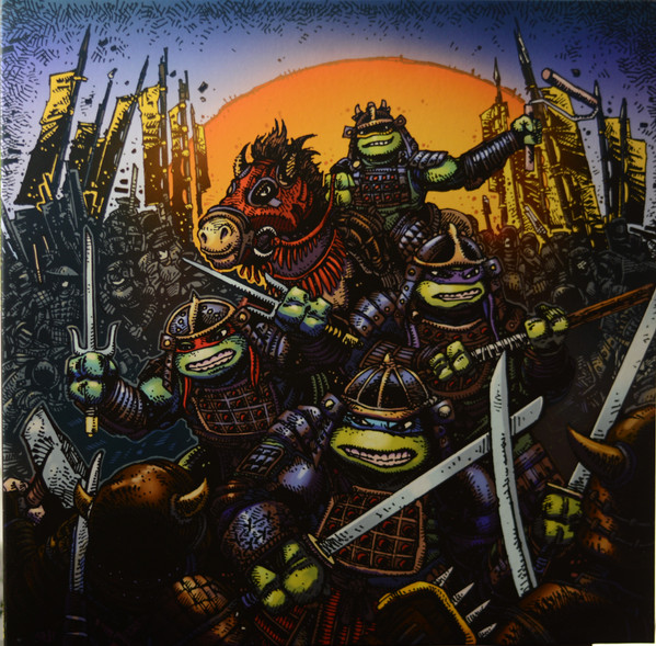 John Du Prez - Teenage Mutant Ninja Turtles III cover reference