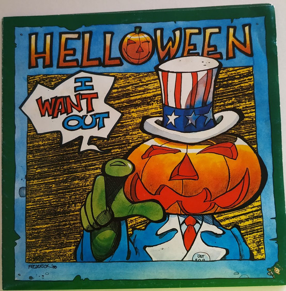 Helloween - I Want Out cover reference