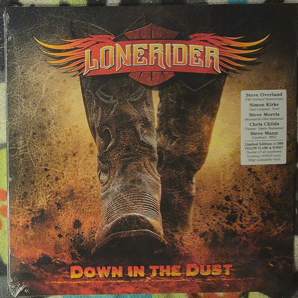 Lonerider - Down In The Dust cover reference