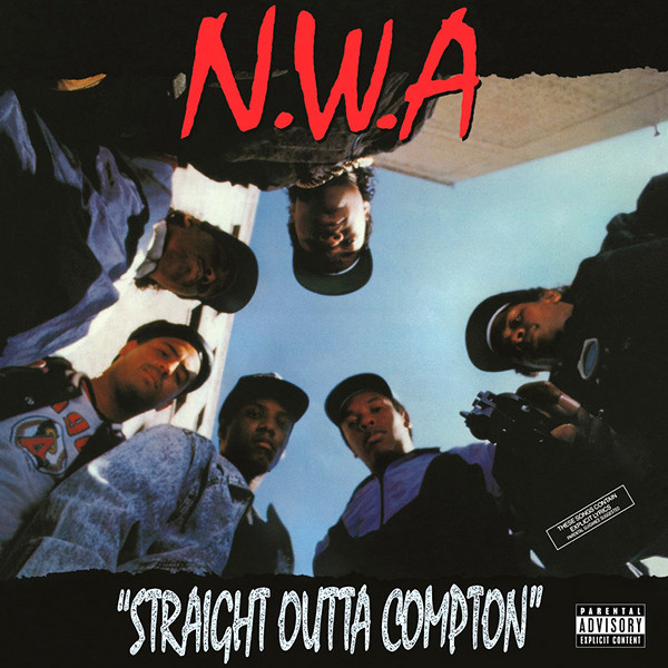 N.W.A* - Straight Outta Compton cover reference
