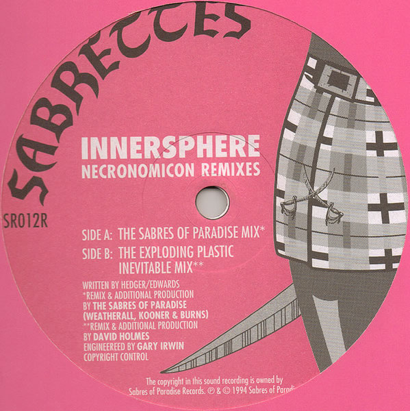 Innersphere - Necronomicon Remixes cover reference