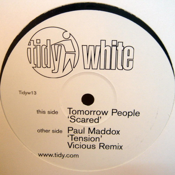 Tomorrow People, Paul Maddox - Scared / Tension (Vicious Mix) cover reference