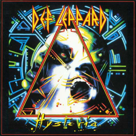 Def Leppard - Hysteria cover reference