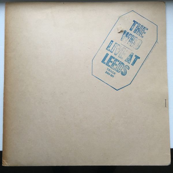 The Who - Live At Leeds cover reference