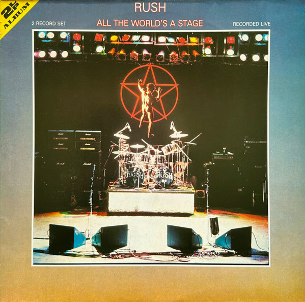 Rush - All The World's A Stage cover reference