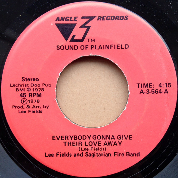 Lee Fields and Sagitarian Fire Band - Everybody Gonna Give Their Love Away cover reference