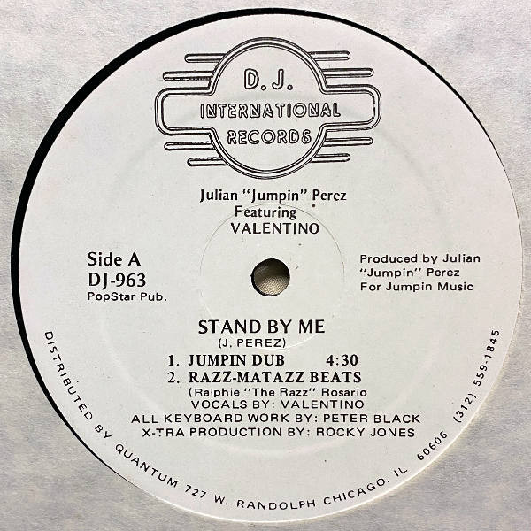 Julian "Jumpin" Perez, Valentino - Stand By Me cover reference