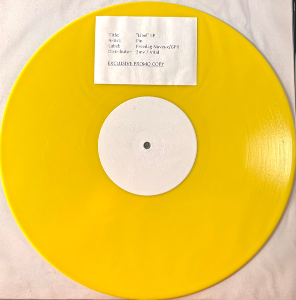 Pin - Libel E.P. cover reference