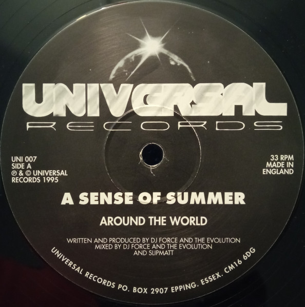 A Sense Of Summer - Around The World / On Top (The Remixes) cover reference