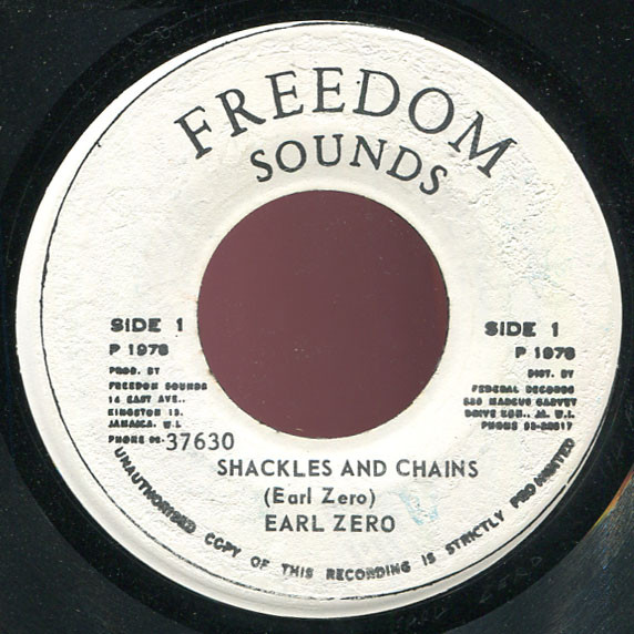 Earl Zero - Shackles & Chains cover reference