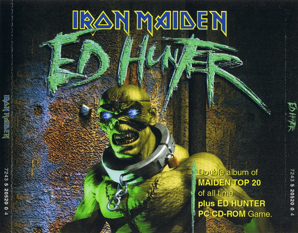 Iron Maiden - Ed Hunter cover reference