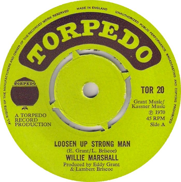 Willie Marshall / The Willie Marshall Band Featuring Kass - Loosen Up Strong Man / The Strong Man cover reference
