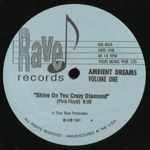 Various - Ambient Dreams Volume One cover reference