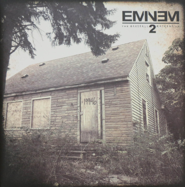 Eminem - The Marshall Mathers LP 2 cover reference