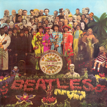 The Beatles - Sgt. Pepper's Lonely Hearts Club Band cover reference
