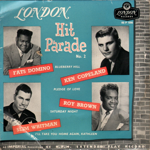 Fats Domino / Slim Whitman / Ken Copeland* / Roy Brown - London Hit Parade No. 2 cover reference