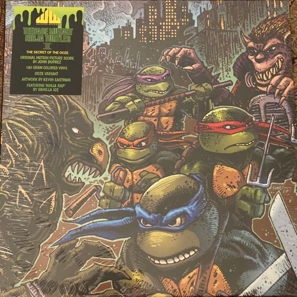 John Du Prez - Teenage Mutant Ninja Turtles II: The Secret Of The Ooze (Original Motion Picture Soundtrack) cover reference