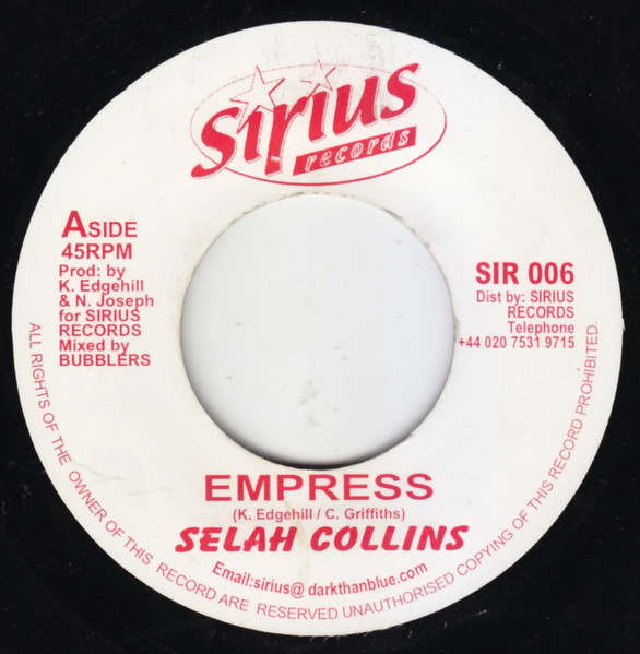 Selah Collins - Empress cover reference