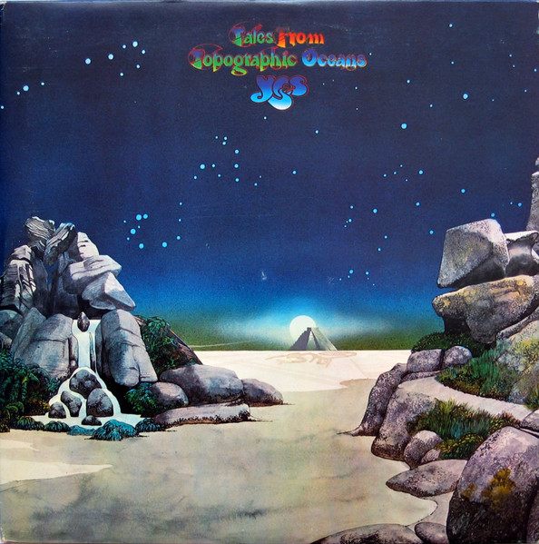 Yes - Tales From Topographic Oceans cover reference