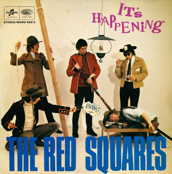 The Red Squares - It's Happening cover reference