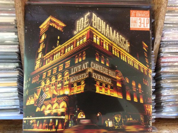 Joe Bonamassa - Live At Carnegie Hall – An Acoustic Evening cover reference