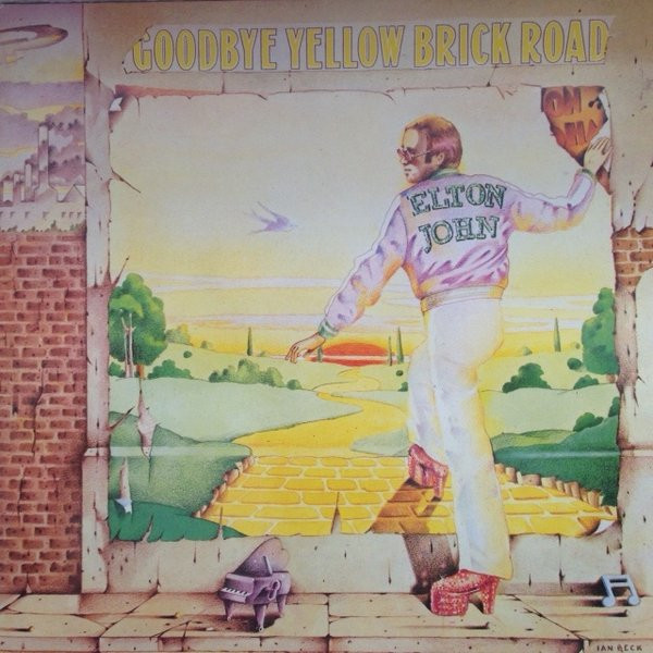 Elton John - Goodbye Yellow Brick Road cover reference