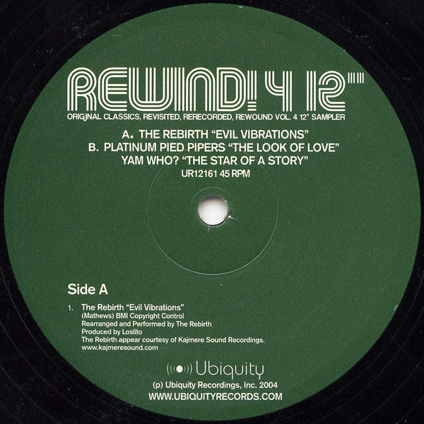 Various - Rewind! 4 12" cover reference