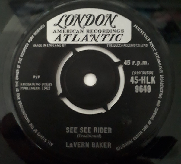 LaVern Baker - See See Rider cover reference