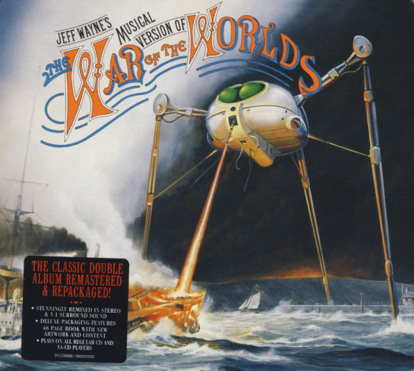 Jeff Wayne - Jeff Wayne's Musical Version Of The War Of The Worlds cover reference