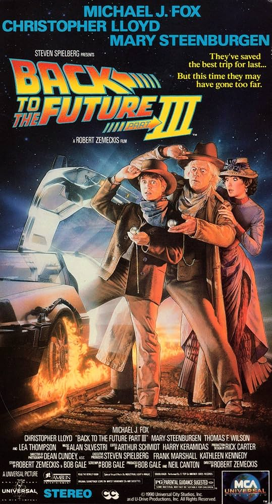 Back to the Future 3 cover reference