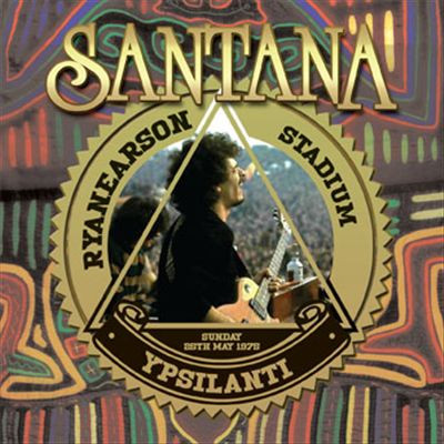 Santana - Rynearson Stadium, Ypsilanti 25-05-75 cover reference