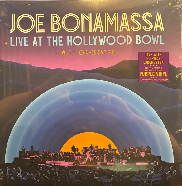 Joe Bonamassa With Orchestra* - Live At The Hollywood Bowl cover reference