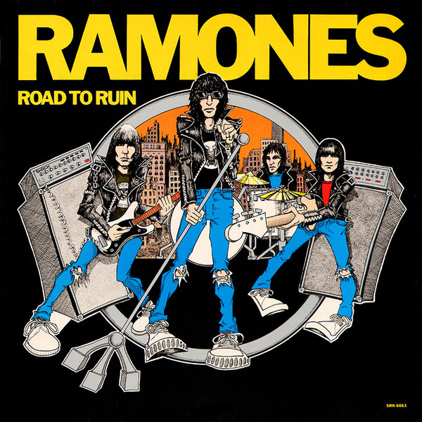 Ramones - Road To Ruin cover reference