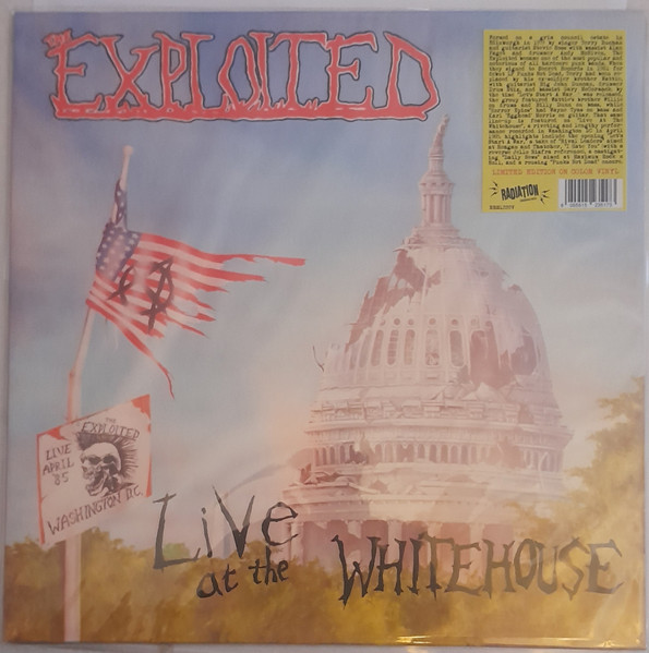 The Exploited - Live At The Whitehouse cover reference