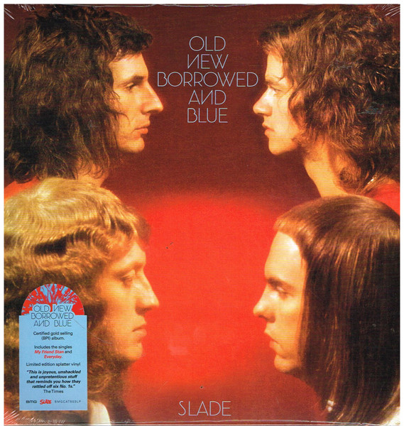 Slade - Old New Borrowed And Blue cover reference