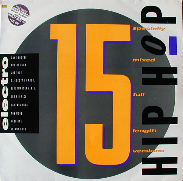 Various - Street Sounds Hip Hop Electro 15 cover reference