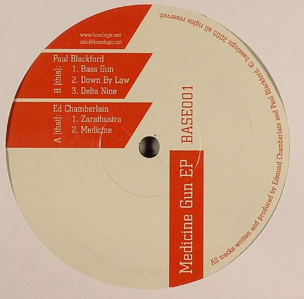 Ed Chamberlain / Paul Blackford - Medicine Gun EP cover reference