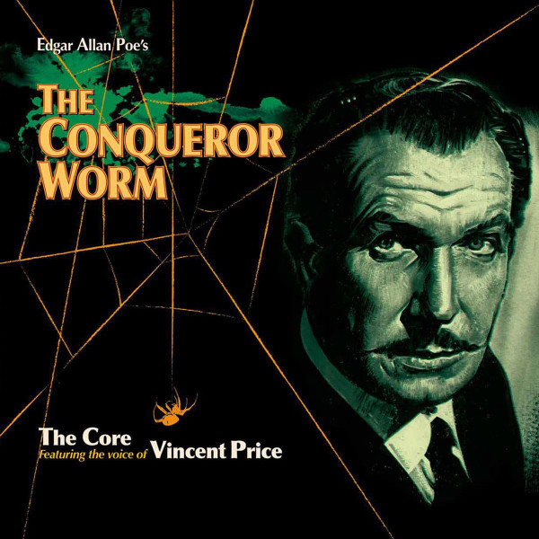 Vincent Price (2), The Core - Edgar Allan Poe's The Conqueror Worm cover reference