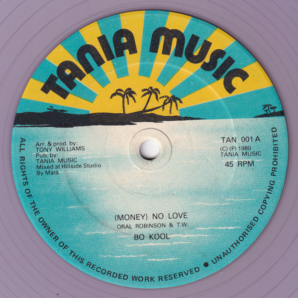 Bo Kool / Funk Masters - (Money) No Love / Love Money cover reference