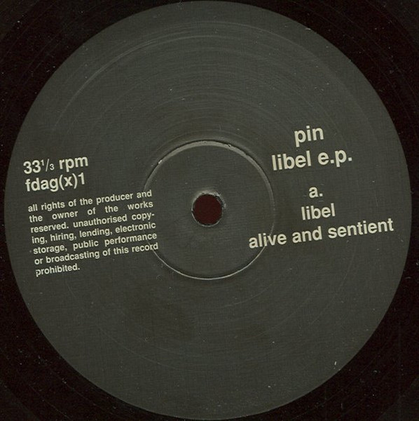 Pin - Libel E.P. cover reference
