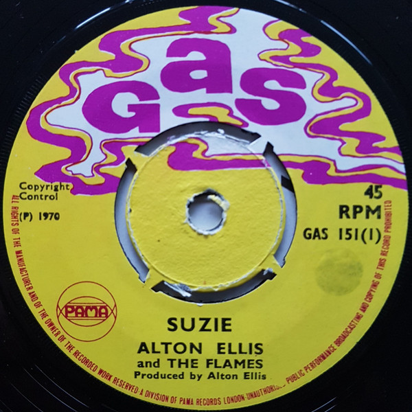 Alton Ellis And The Flames* - Suzie cover reference