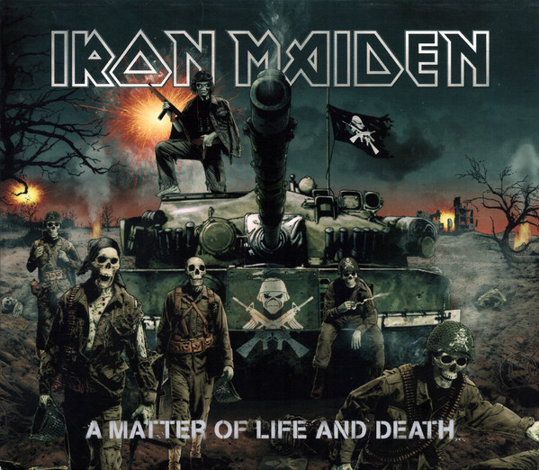 Iron Maiden - A Matter Of Life And Death cover reference
