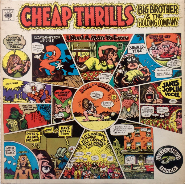 Big Brother & The Holding Company - Cheap Thrills cover reference
