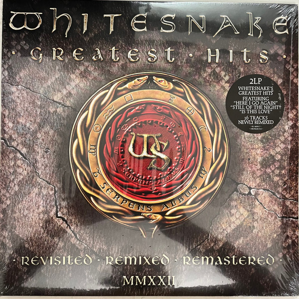 Whitesnake - Greatest Hits Revisited - Remixed - Remastered - MMXXII cover reference