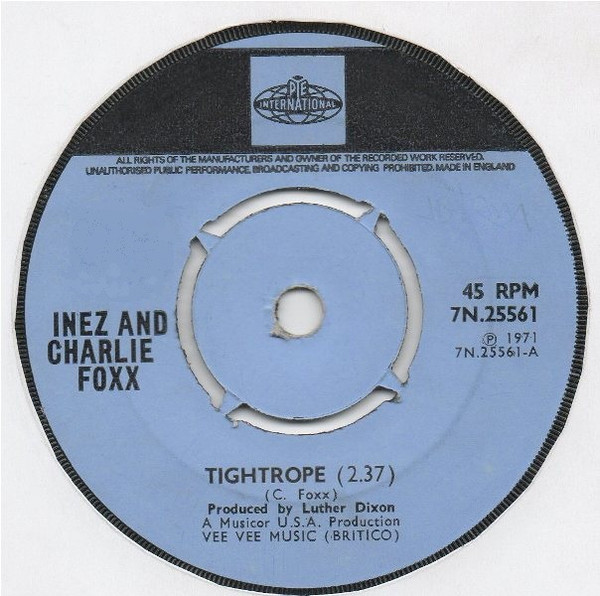 Inez And Charlie Foxx - Tightrope cover reference