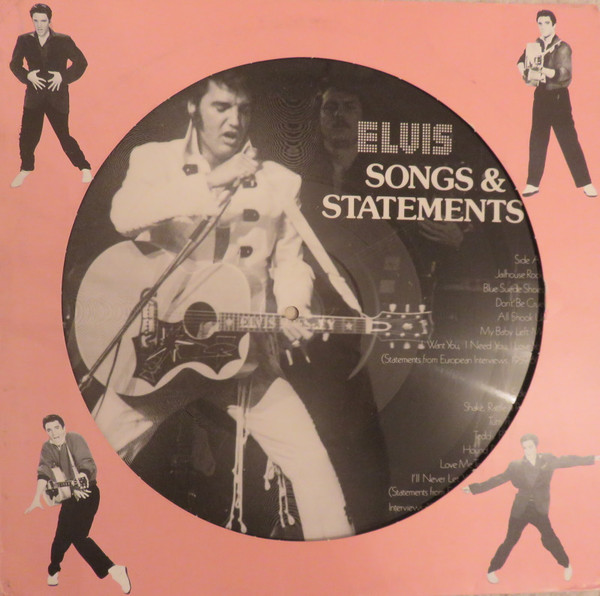 Elvis Presley - Songs & Statements cover reference