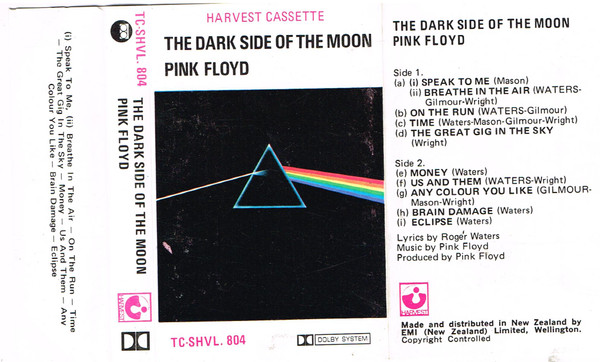 Pink Floyd - The Dark Side Of The Moon cover reference