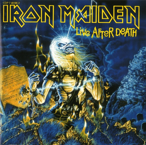 Iron Maiden - Live After Death cover reference