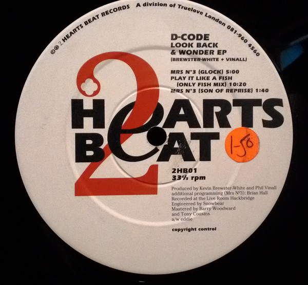 D-Code - Look Back & Wonder EP cover reference