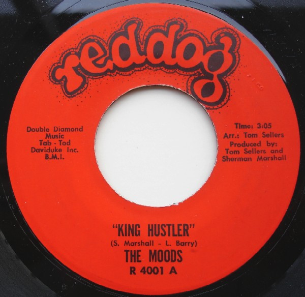 The Moods - King Hustler / Hustlin' cover reference